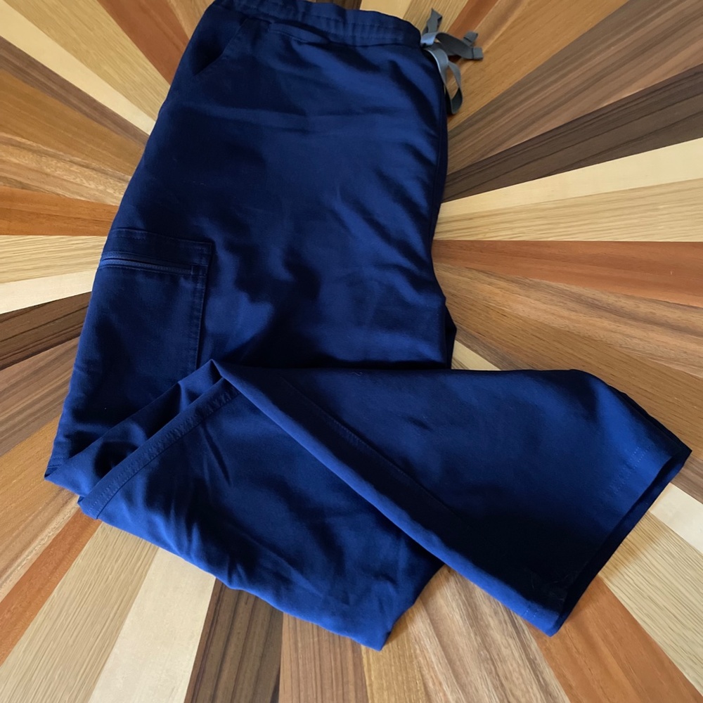 FIGS Yola™ Skinny Scrub Pants, Navy, Women's XL Petite